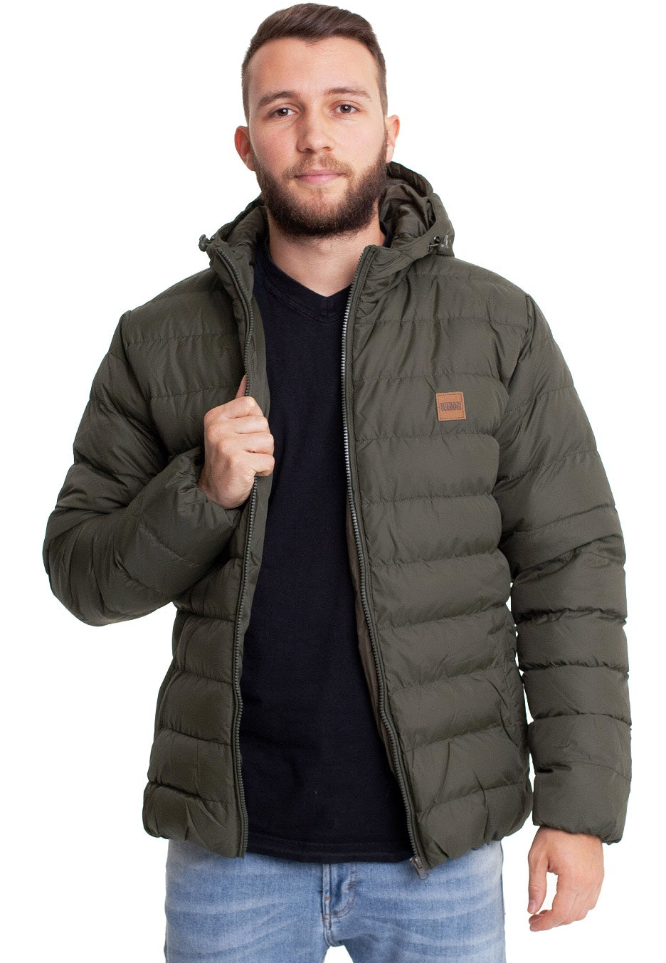 Urban Classics - Basic Bubble Darkolive/Black/Darkolive