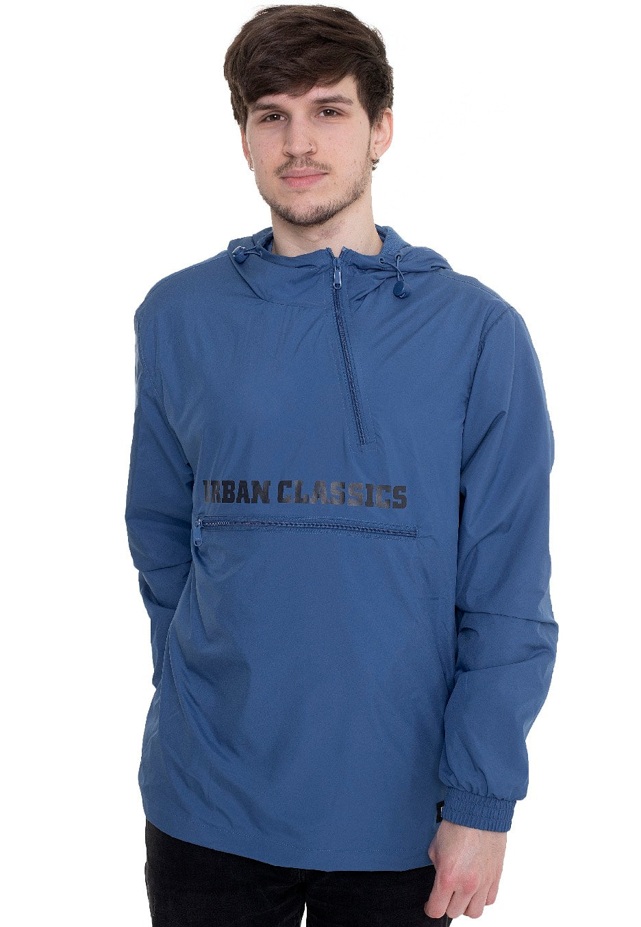 Urban Classics - Commuter Pull Over Sporty Blue - Jacket | Men-Image
