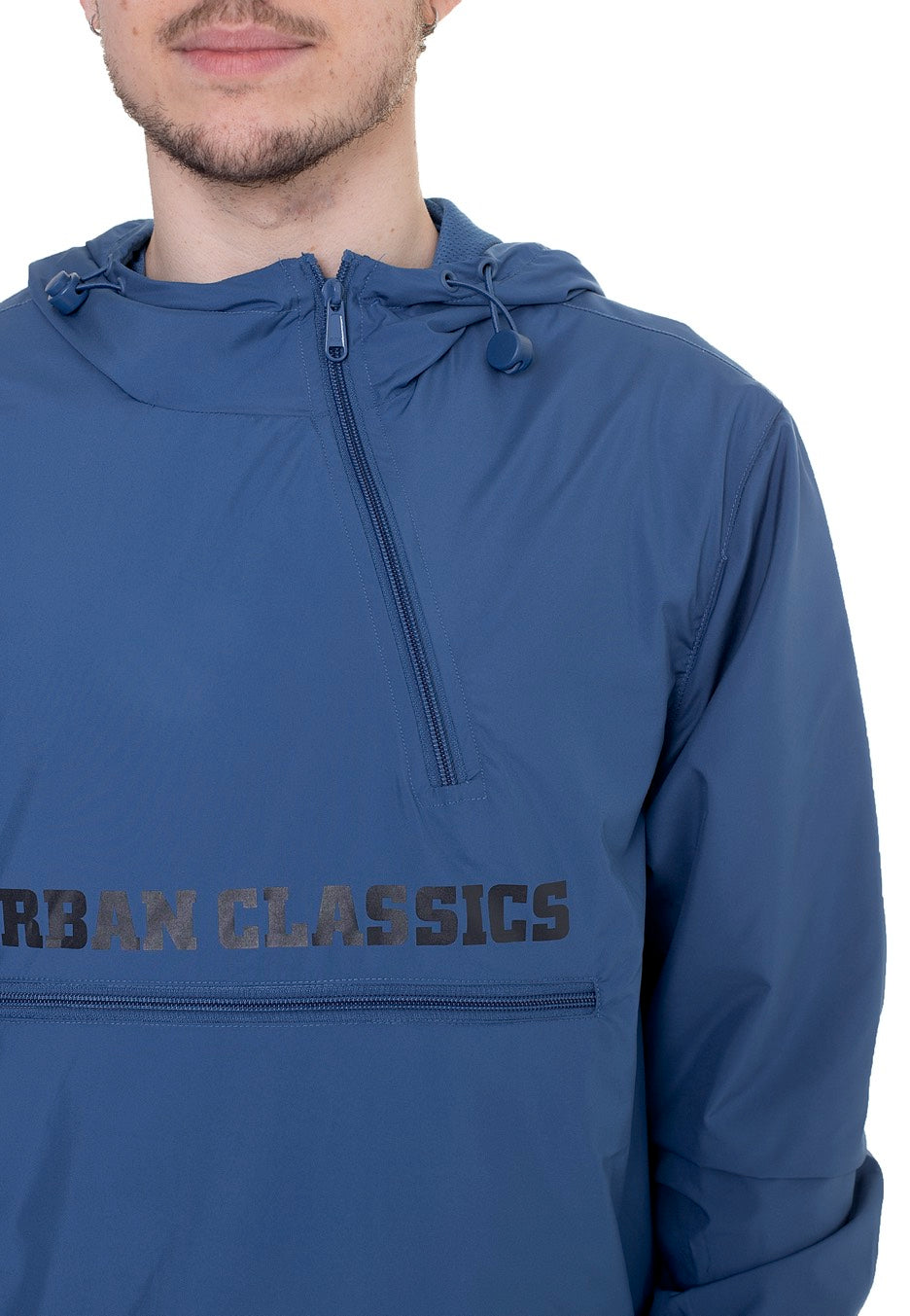 Urban Classics - Commuter Pull Over Sporty Blue - Jacket | Men-Image