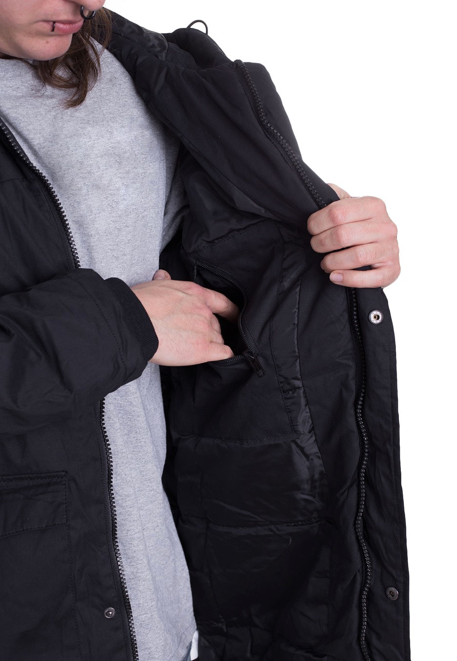 Urban Classics - Cotton Peached Canvas - Jacket | Men-Image