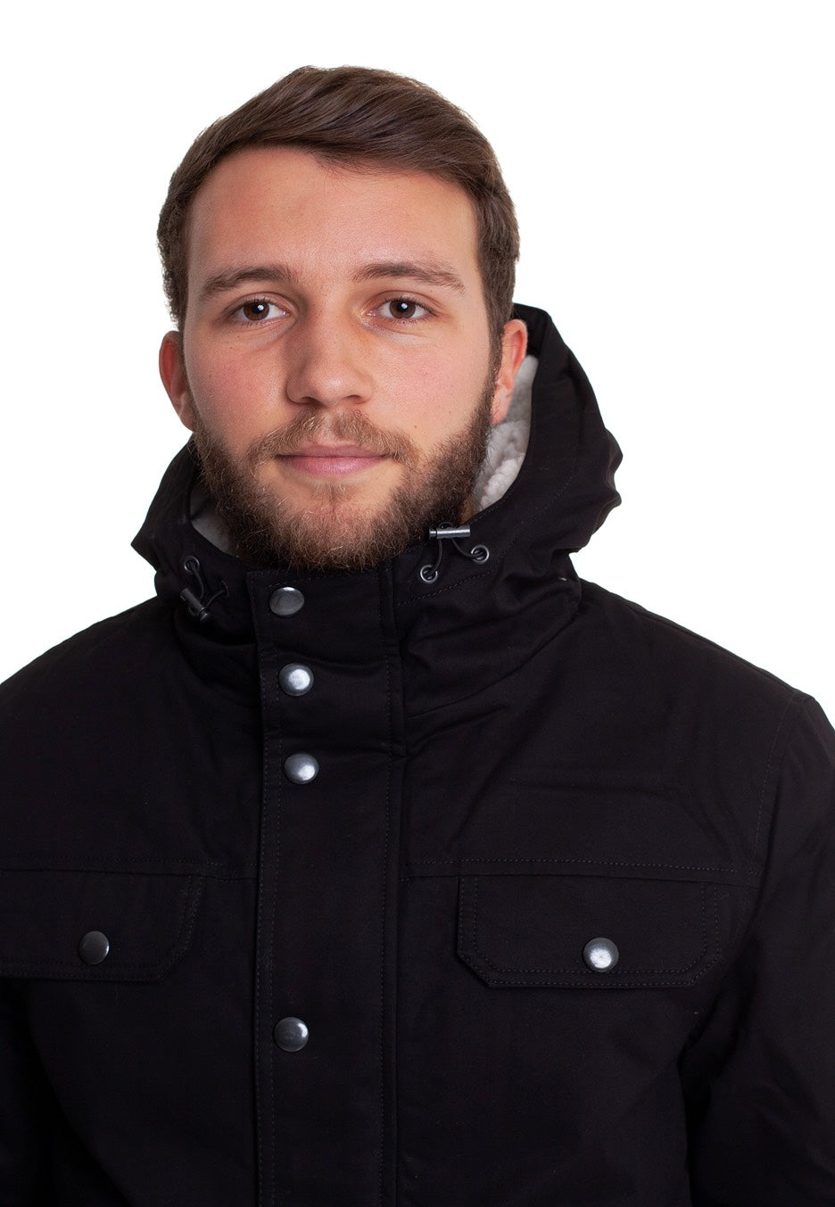 Urban Classics - Heavy Cotton Black - Jacket | Men-Image