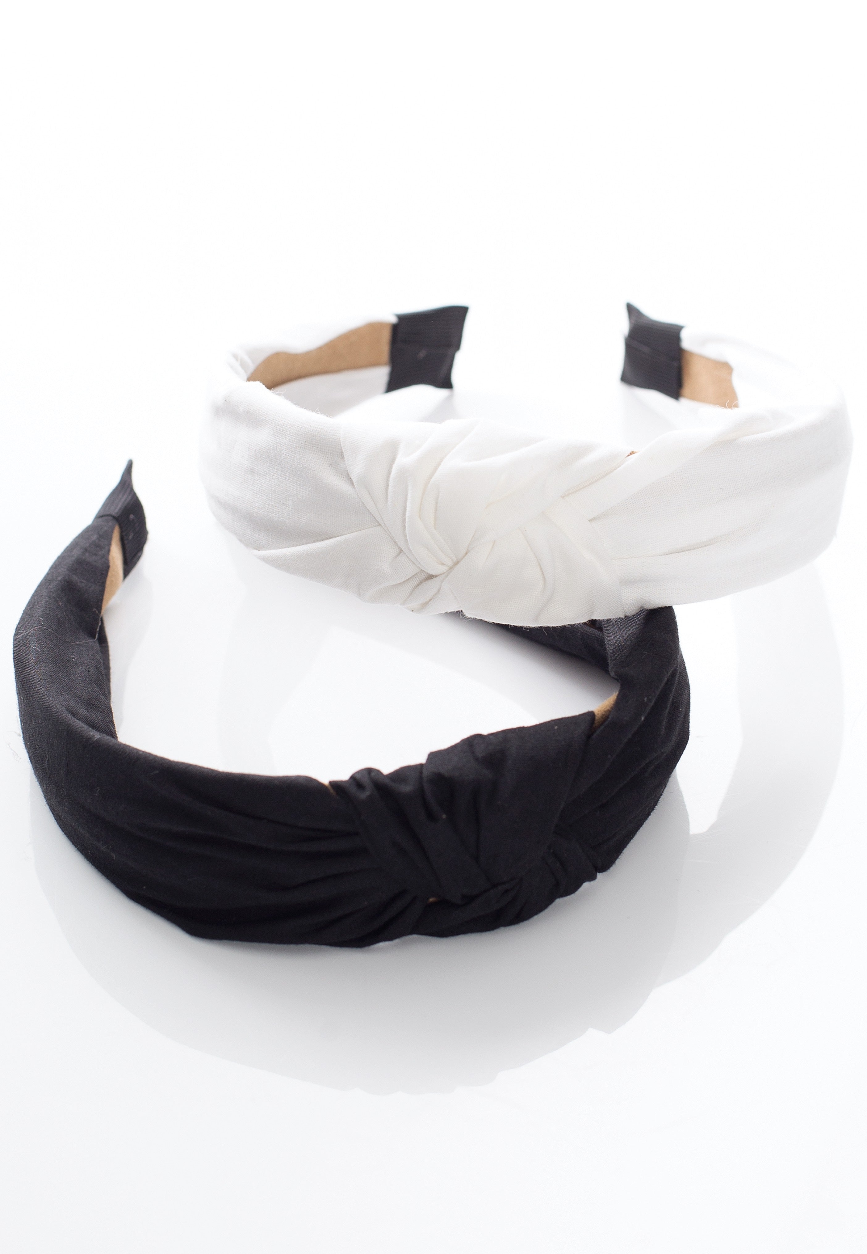 Urban Classics - Light With Knot Pack Of 2 Black/White - Headband | Neutral-Image