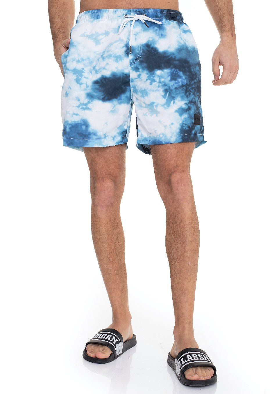 Urban Classics - Pattern Swim Pool Aop - Board Shorts | Men-Image