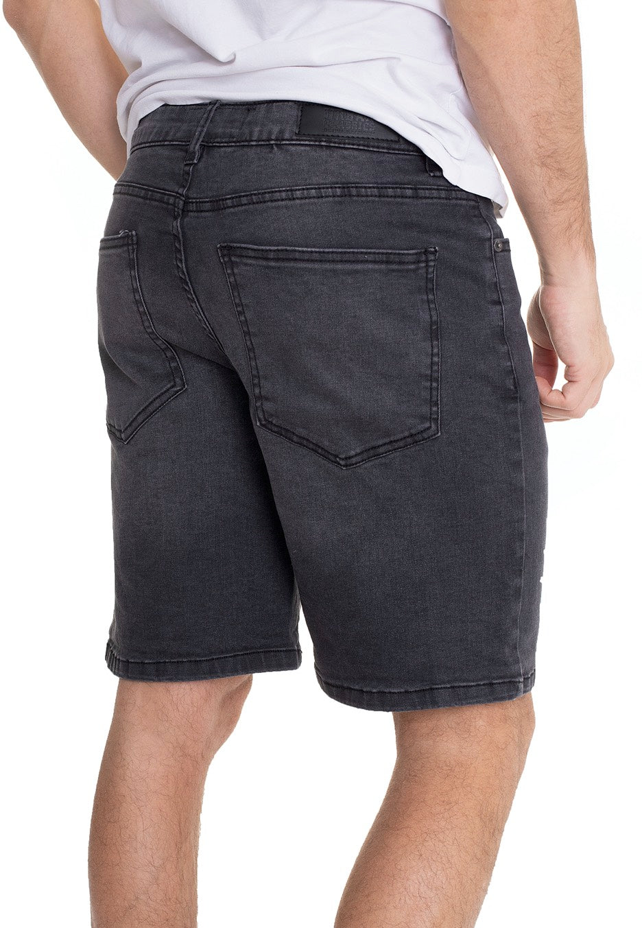 Urban Classics - Relaxed Fit Real Black Washed - Shorts | Men-Image