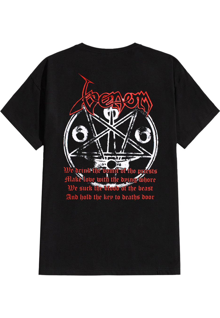 Venom - Black Metal Red - T-Shirt | AFM Records