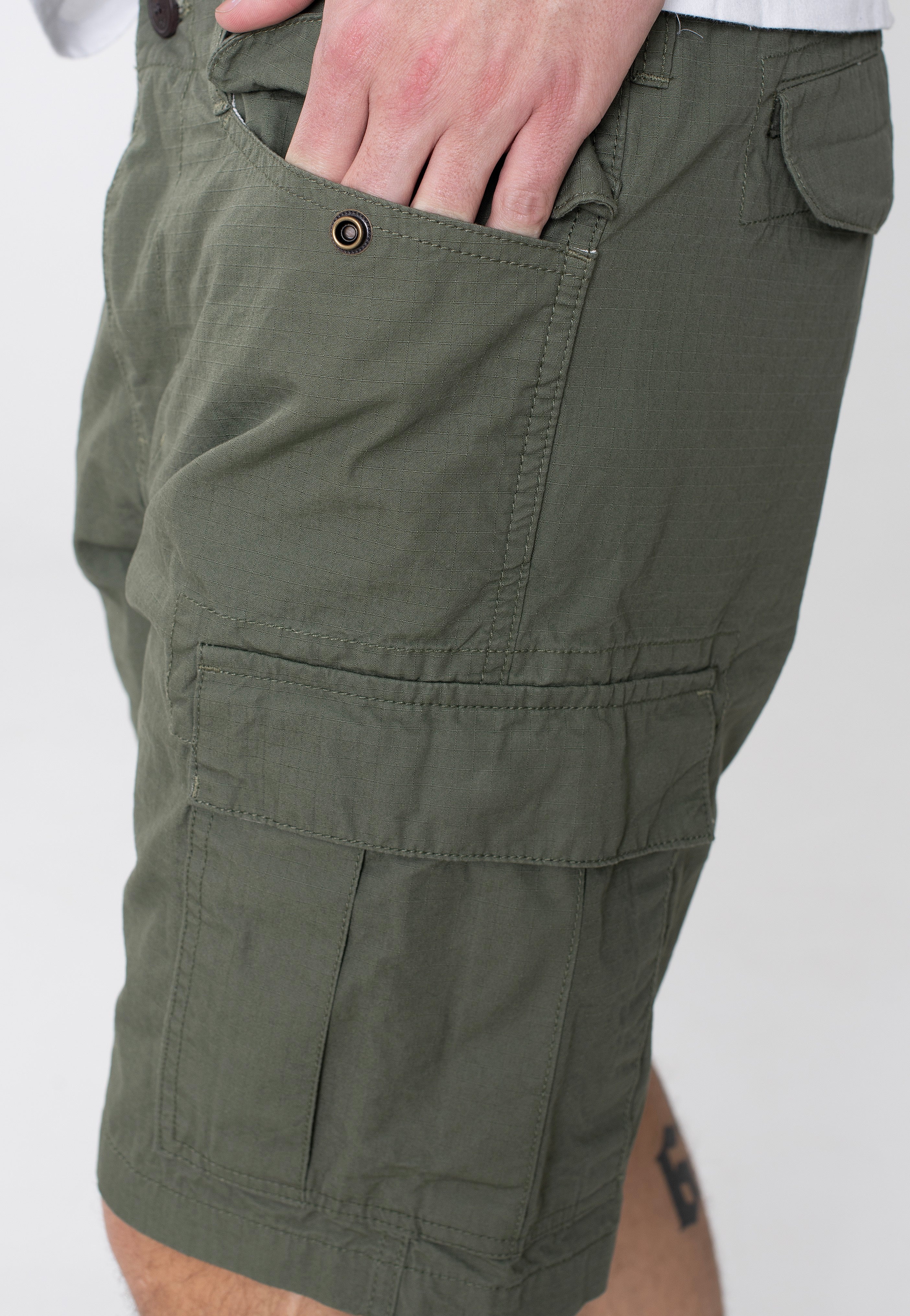 Vintage Industries - Anderson Olive Drab - Shorts | Men-Image