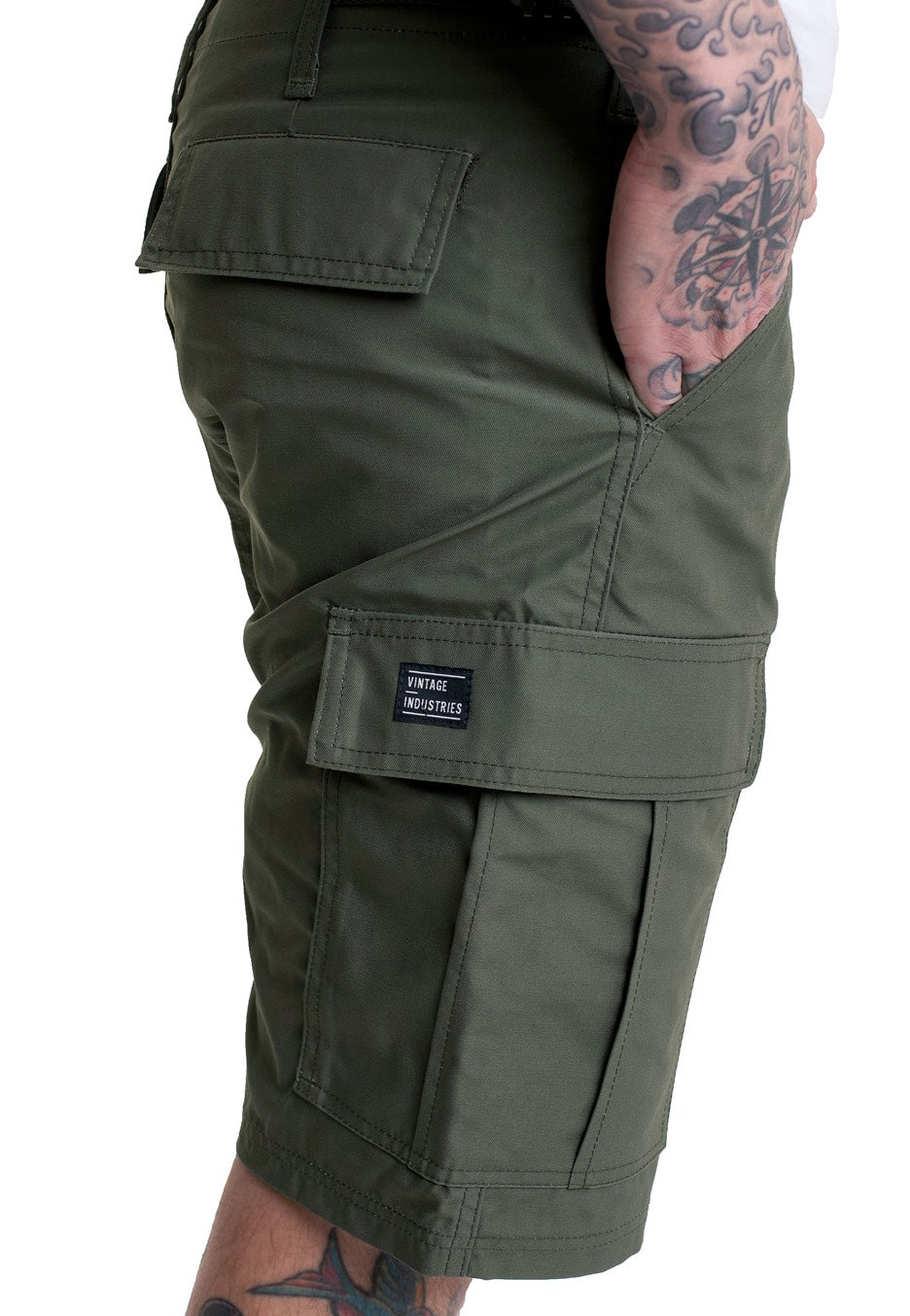 Vintage Industries - BDU T/C Olive - Shorts | Men-Image