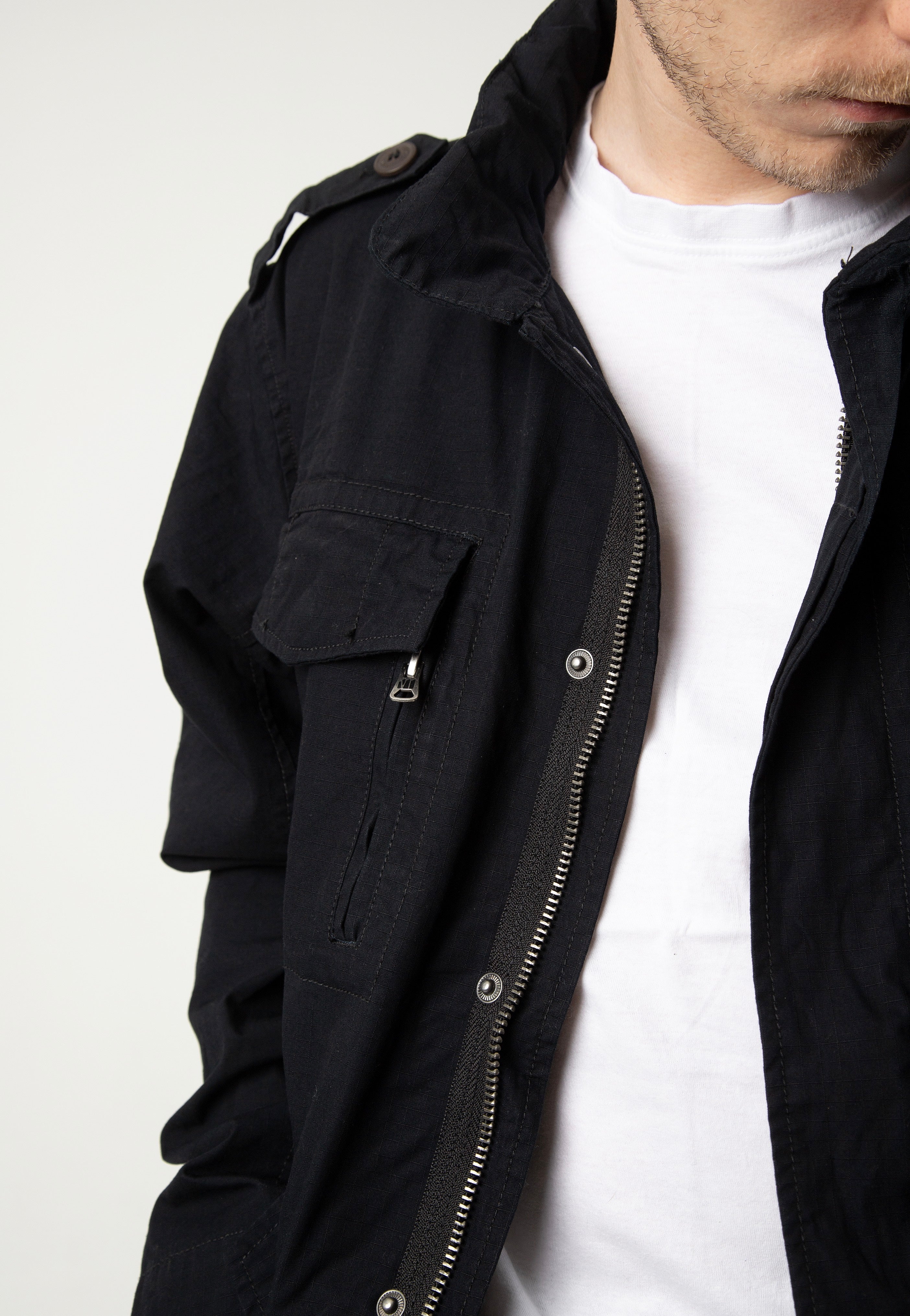 Vintage Industries - Cranford Black - Jacket | Men-Image