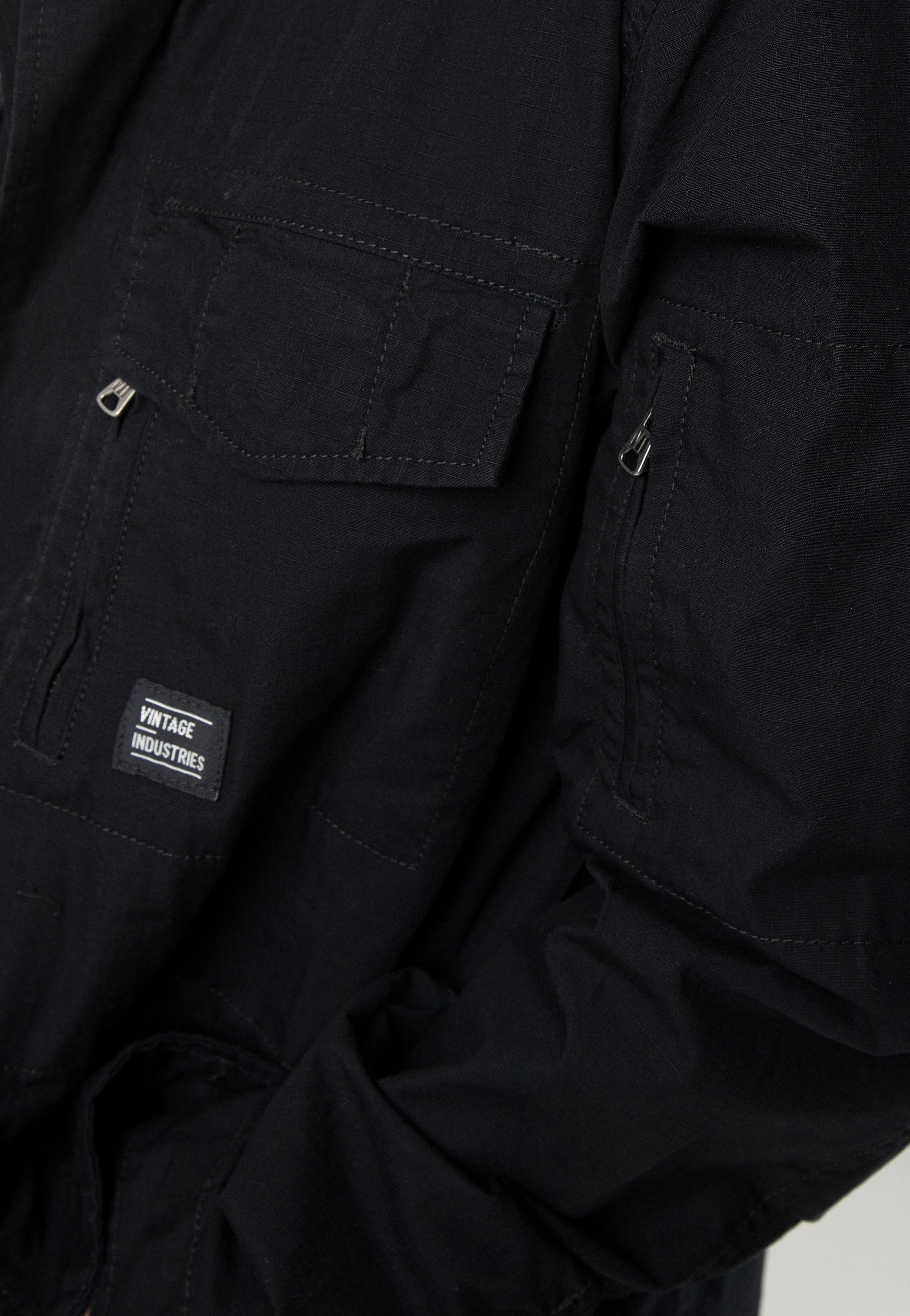 Vintage Industries - Cranford Black - Jacket | Men-Image