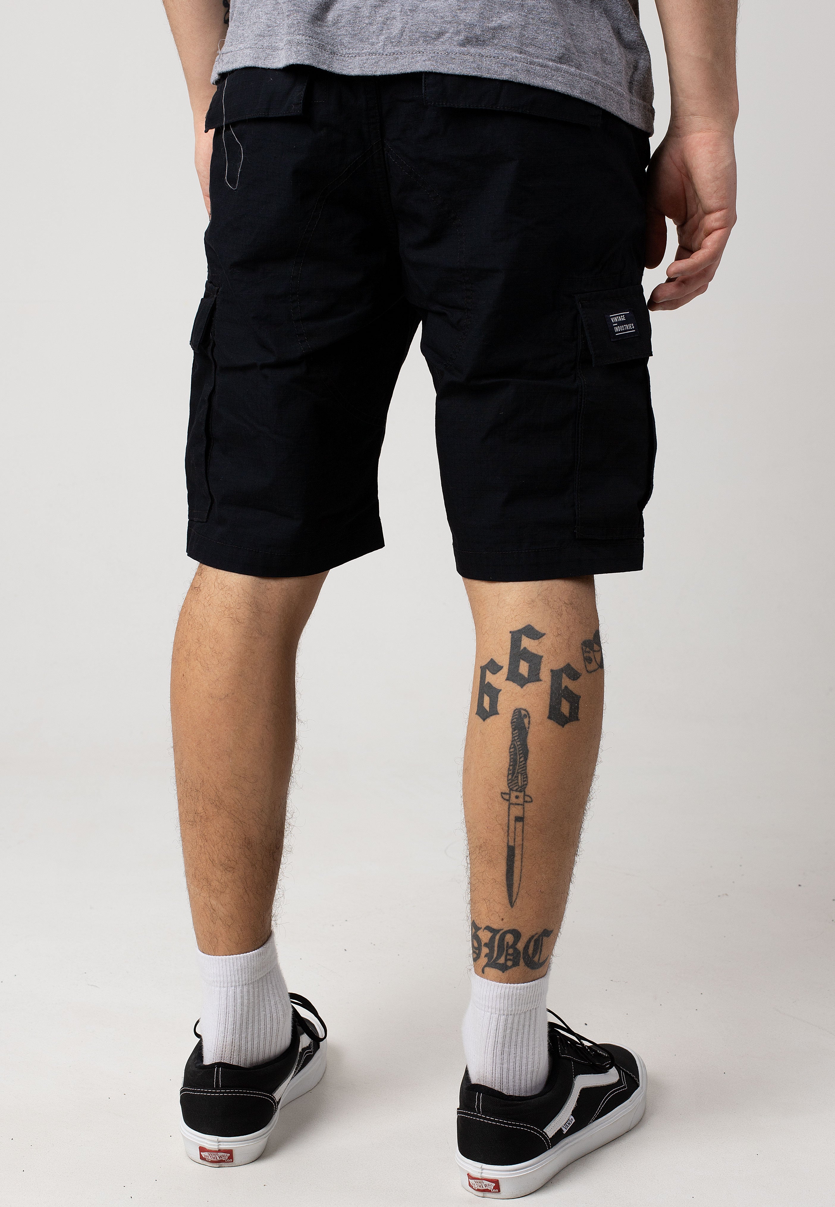 Vintage Industries - Master BDU Black - Shorts | Men-Image