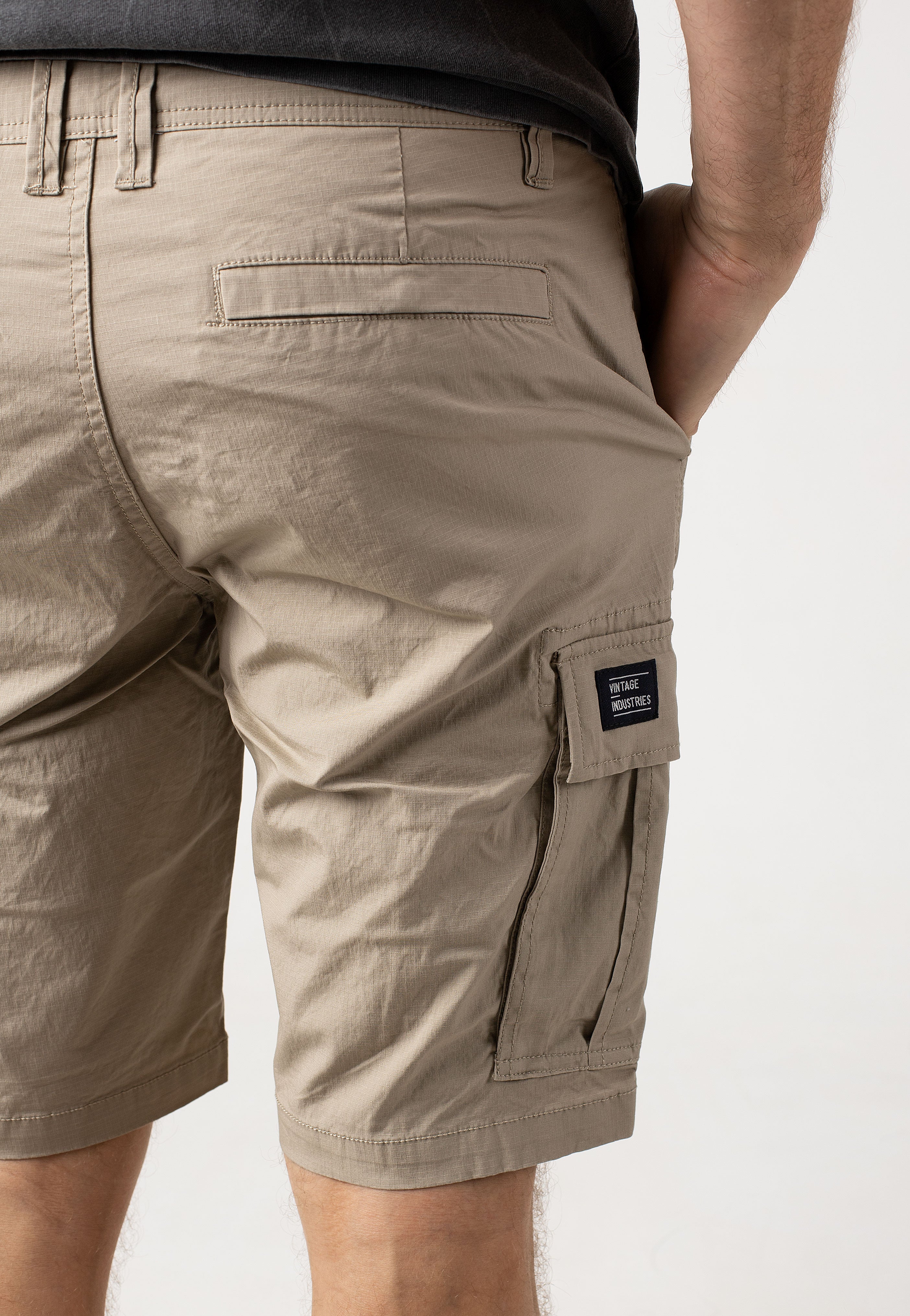 Vintage Industries - Ryker Beige - Shorts | Men-Image