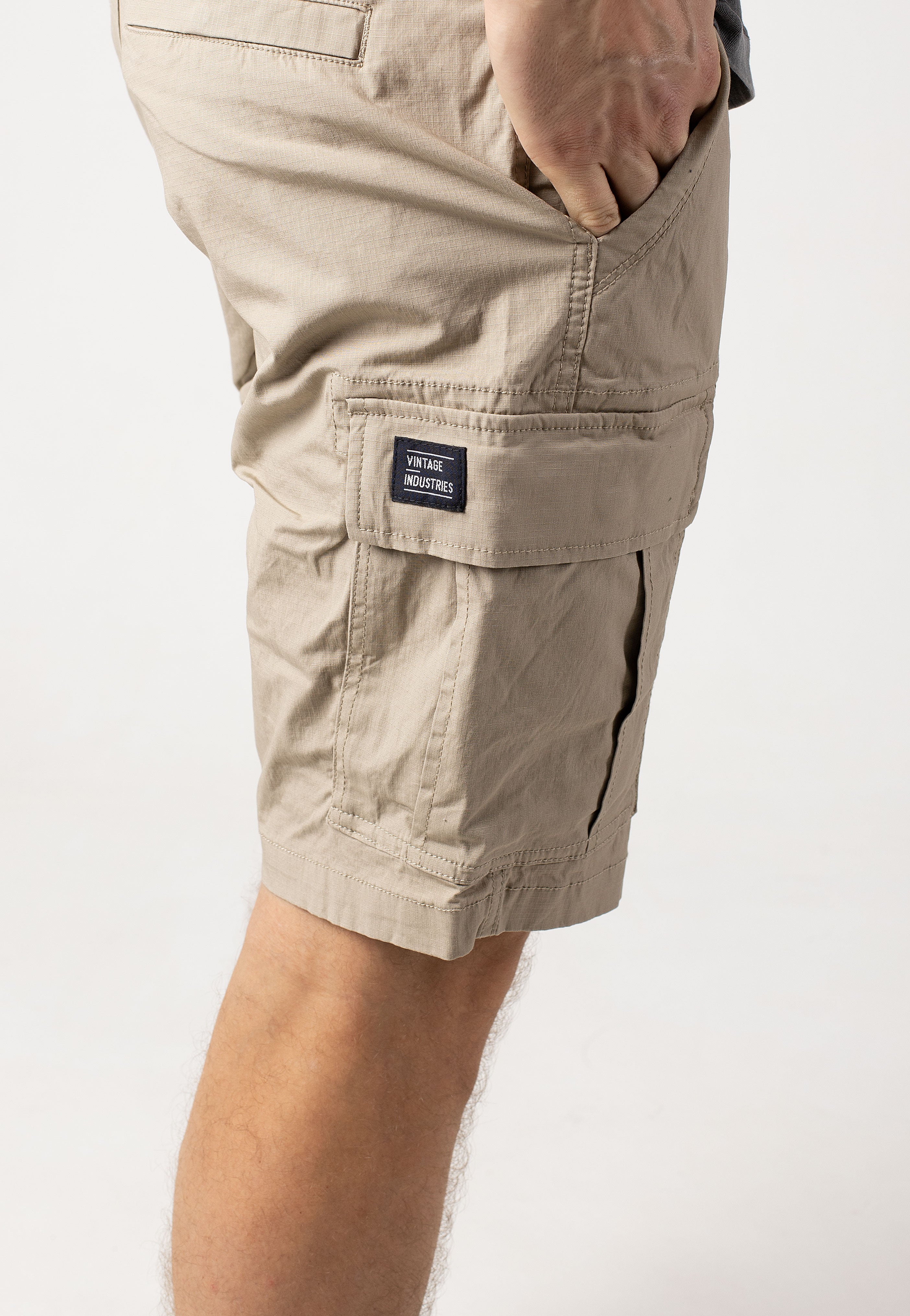 Vintage Industries - Ryker Beige - Shorts | Men-Image