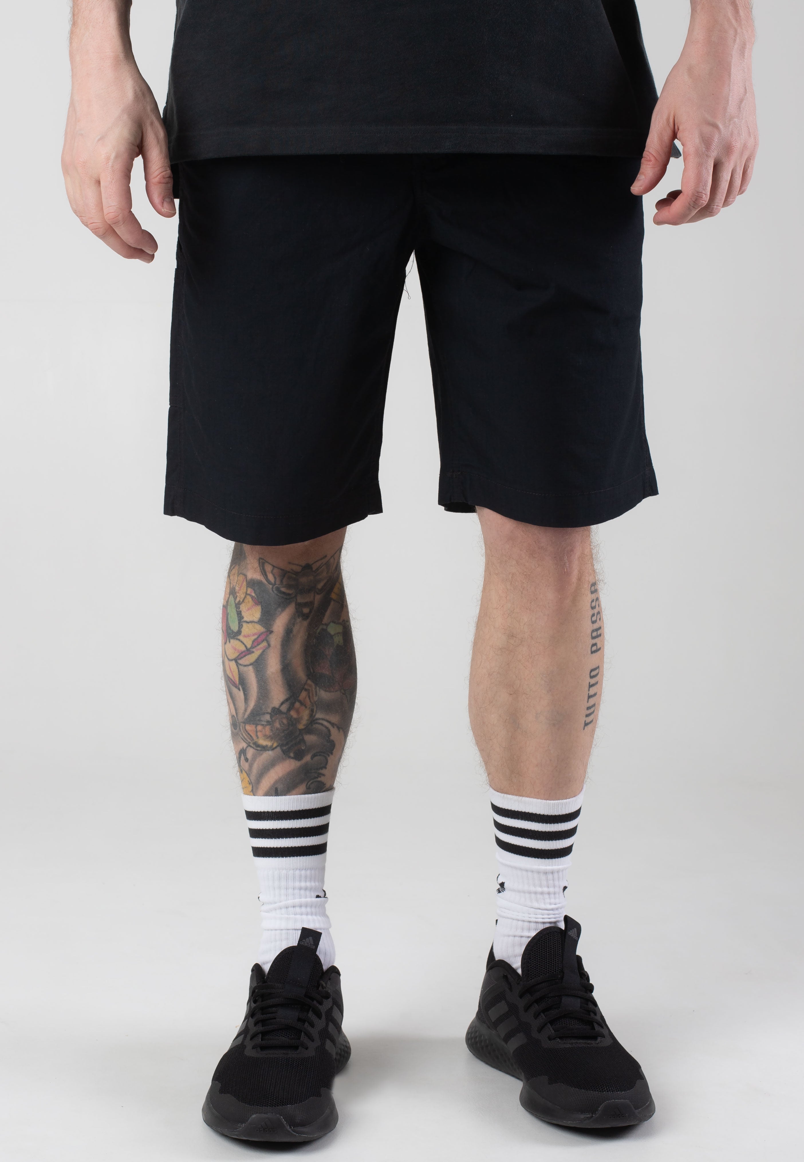 Vintage Industries - Worker Black - Shorts | Men-Image