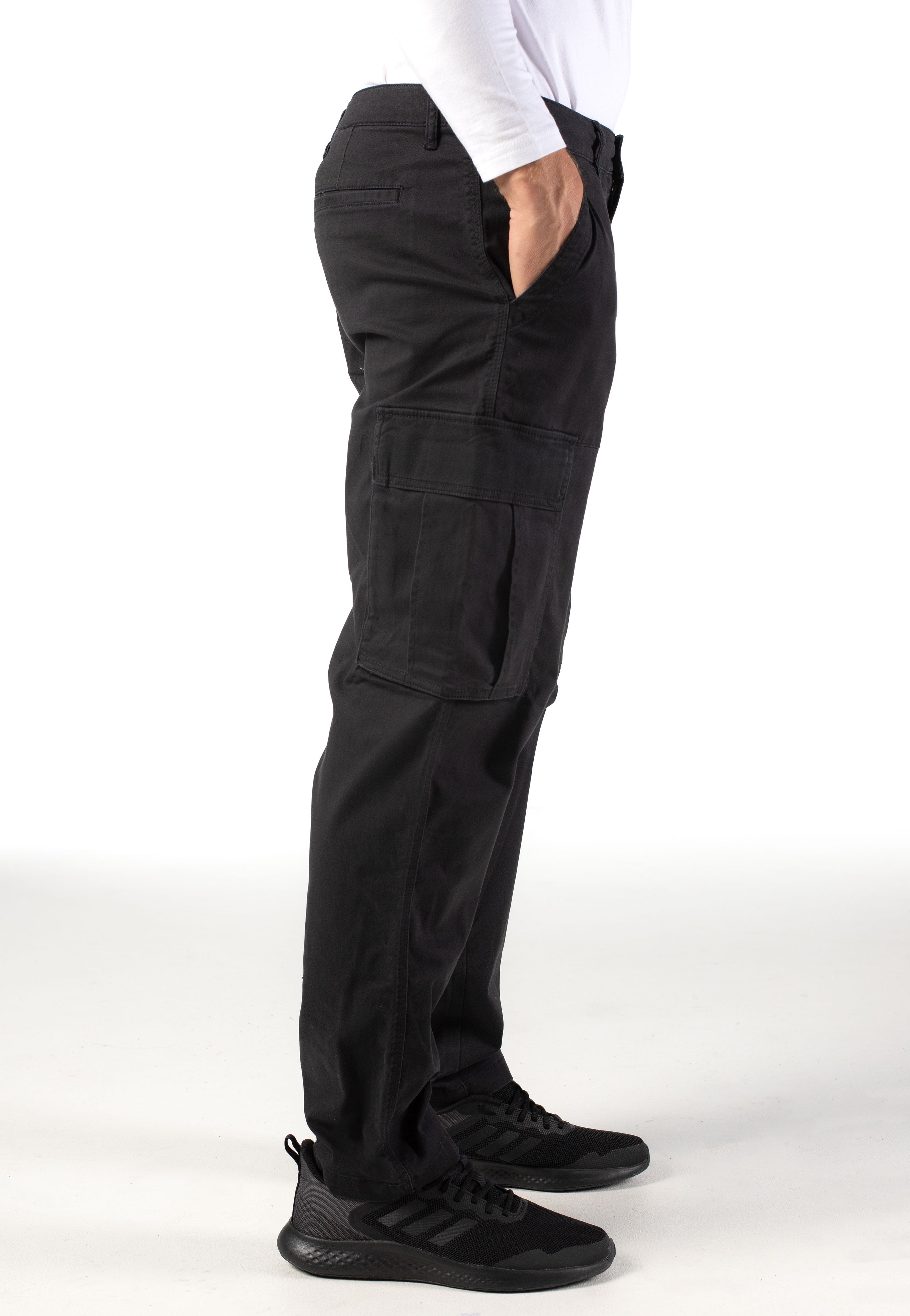 Only & Sons - Wills 0341 Tapered  Jet Black - Pants | Men-Image