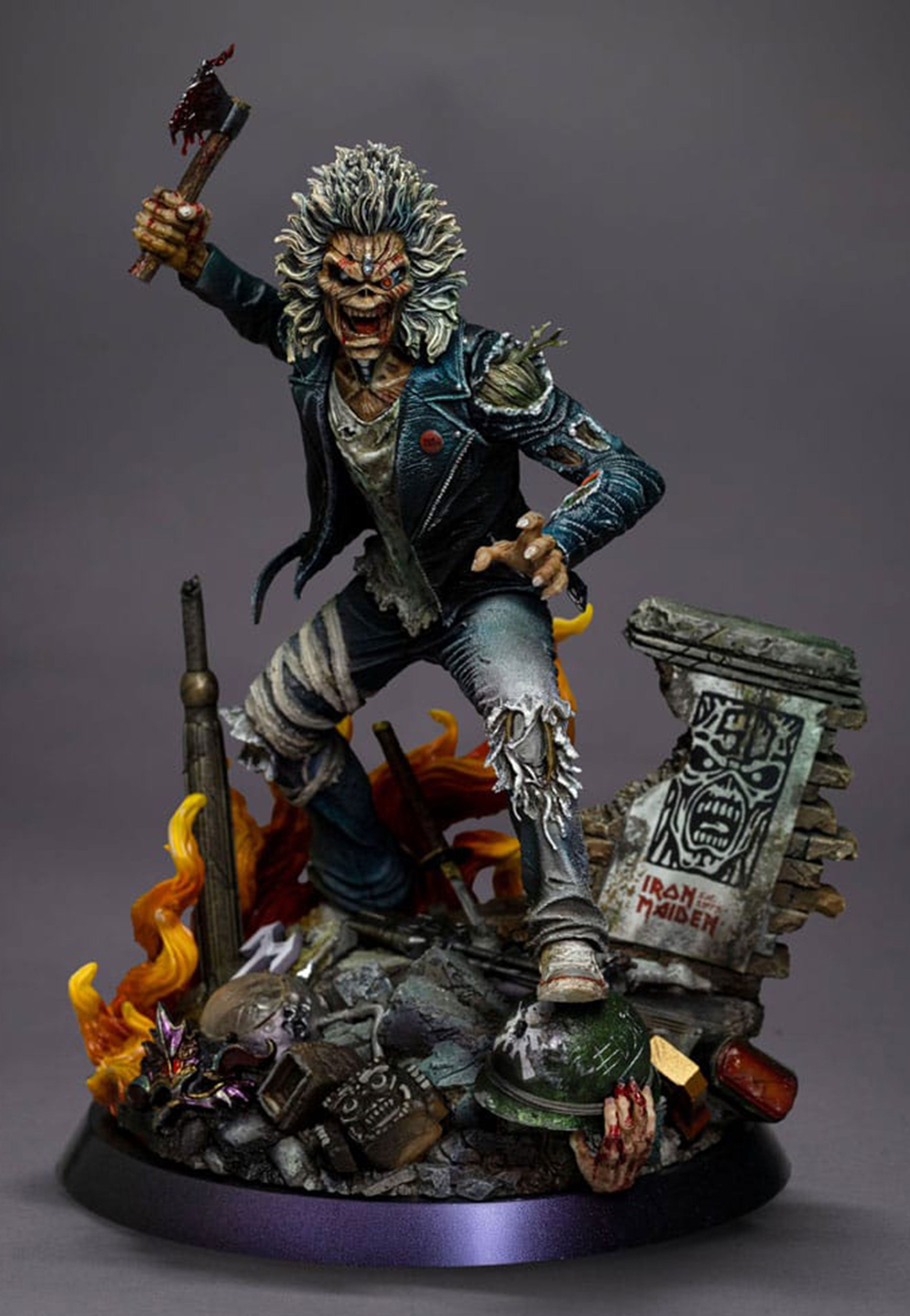 Iron Maiden - Eddie 50th Year Anniversary 1/10 - Statue | Neutral-Image