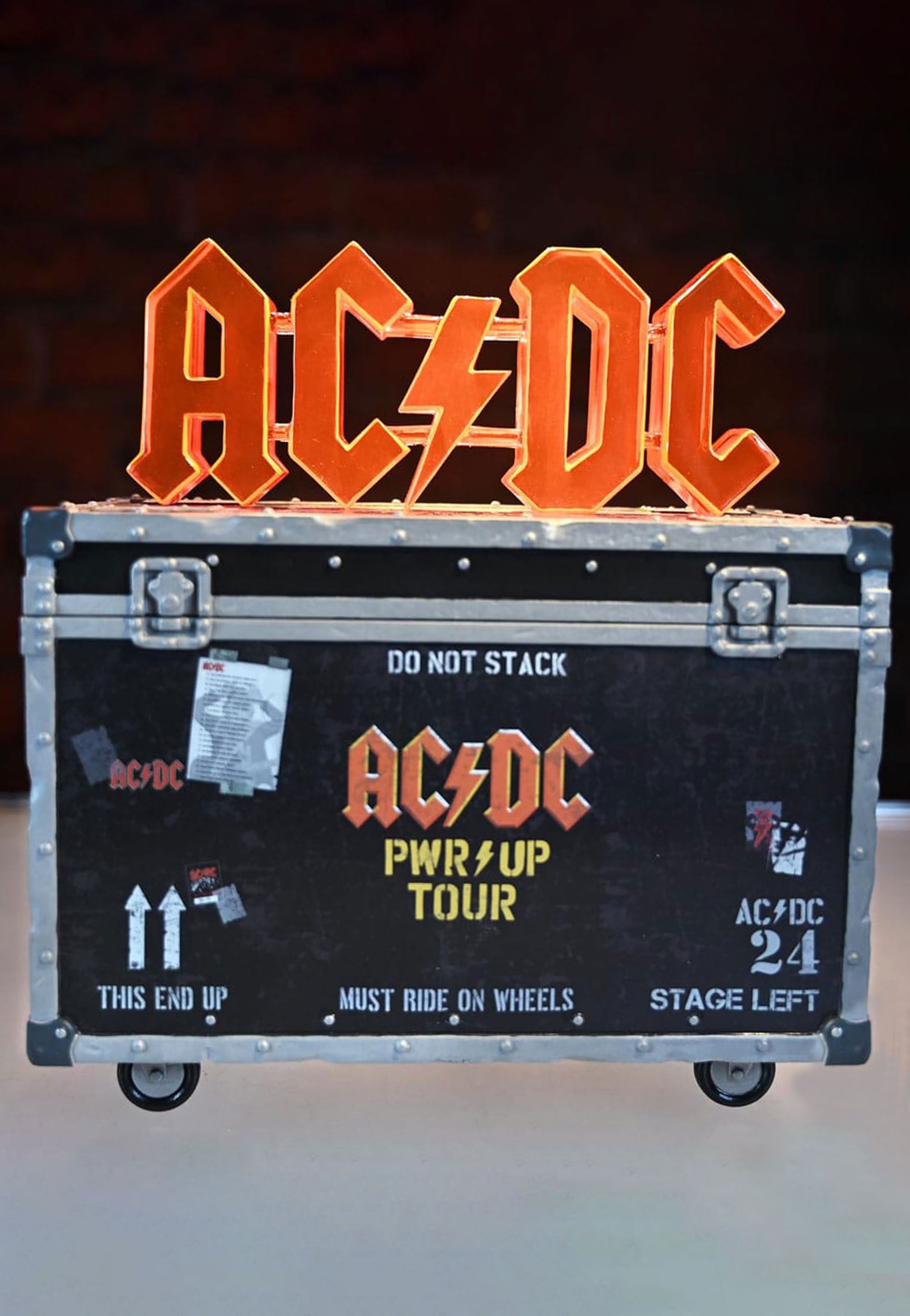 AC/DC - PWR UP Tour Road Case Rock Iconz - Statue | Neutral-Image
