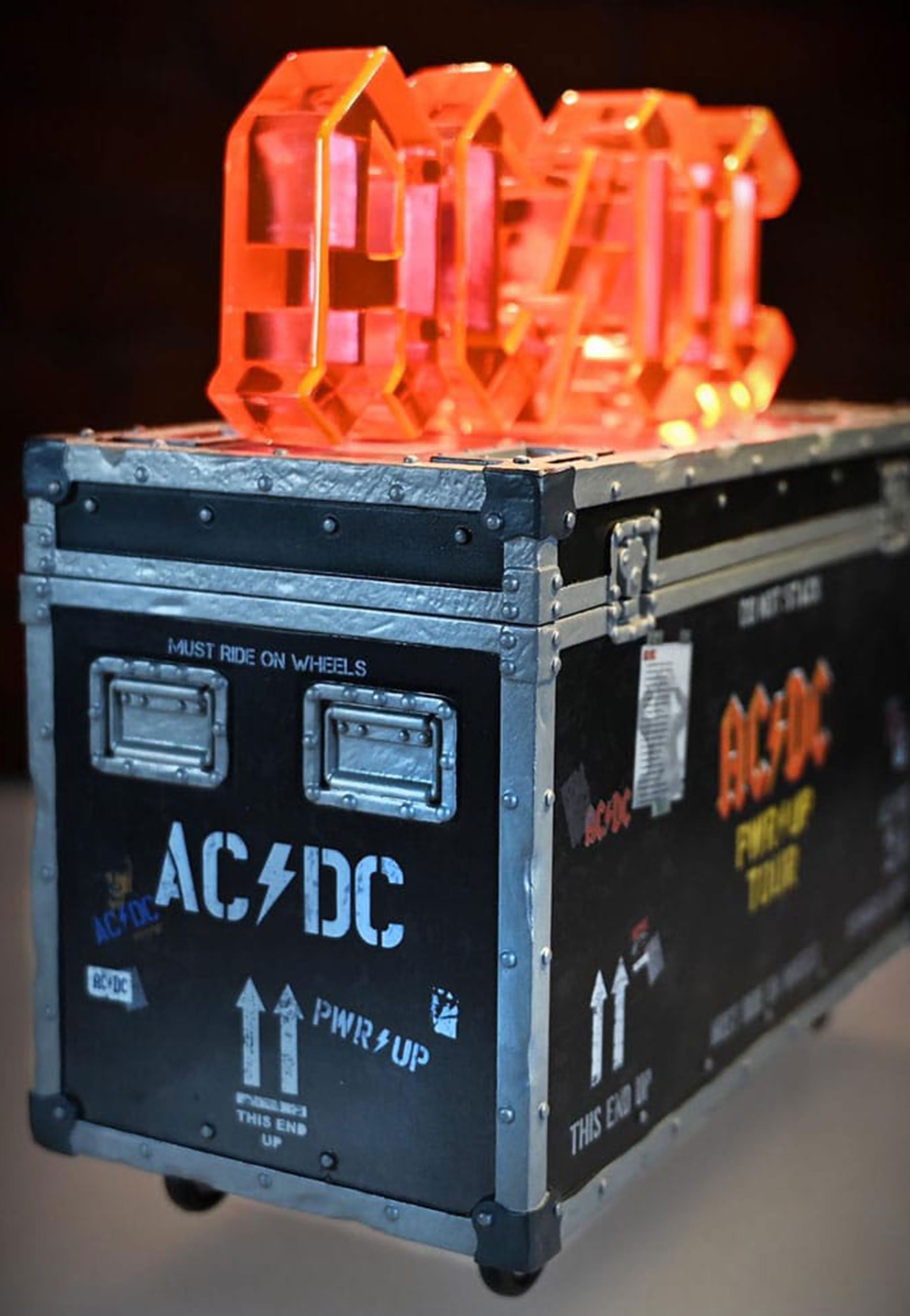 AC/DC - PWR UP Tour Road Case Rock Iconz - Statue | Neutral-Image