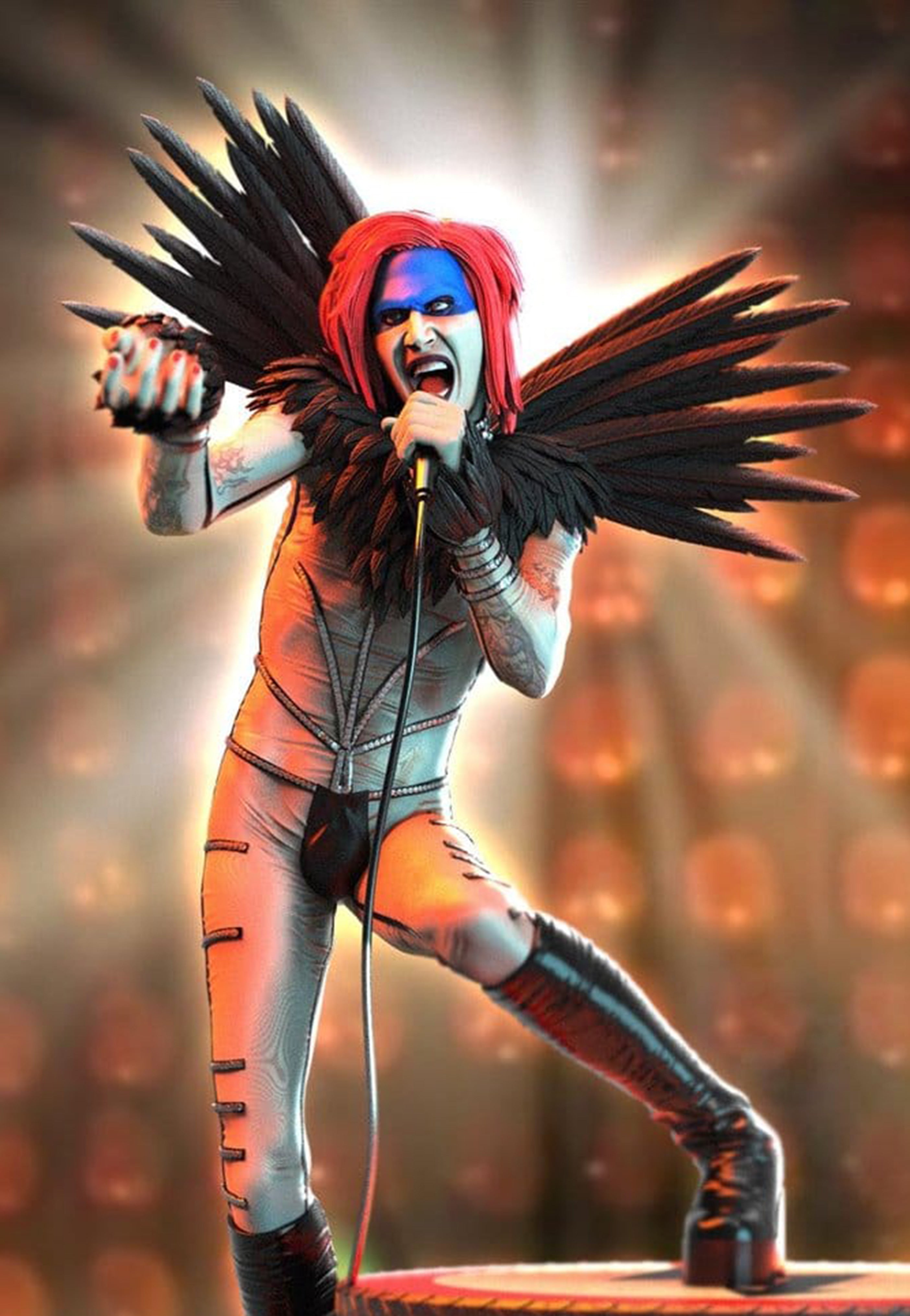 Marilyn Manson - Marilyn Manson II Rock Iconz - Statue | Neutral-Image