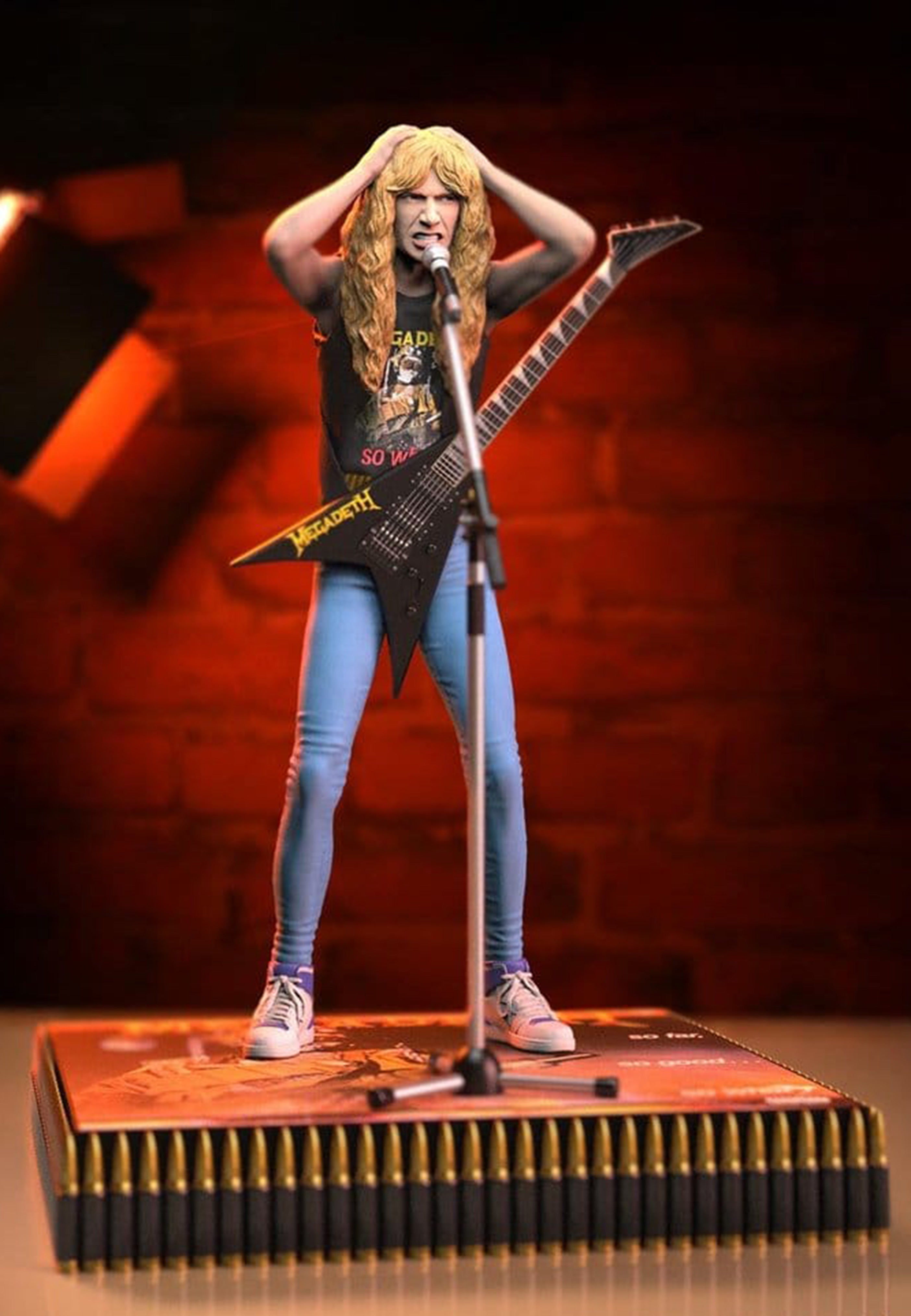 メガステ ポスター Megadeth - Dave Mustaine II Rock Iconz - Statue | AFM Records